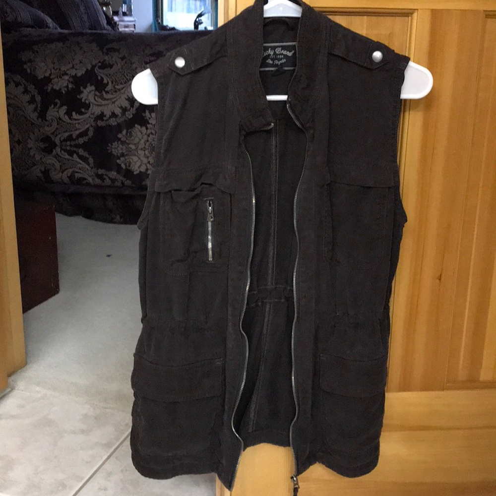 Lucky brand brown vest